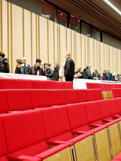 L'auditorium du centre des congrès de Rennes lors des portes ouvertes