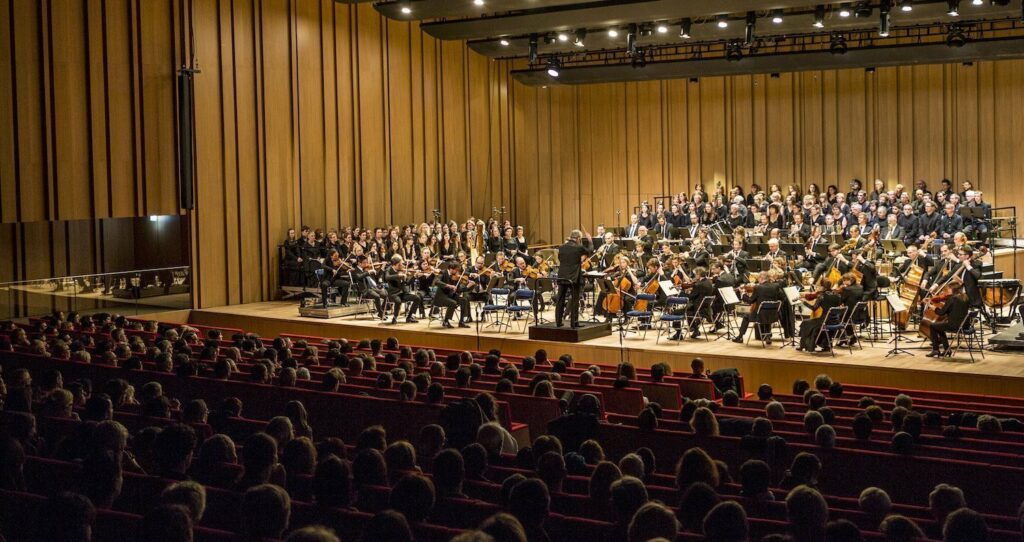 L'orchestre symphonique de Bretagne (OSB) au Couvent des Jacobins à Rennes