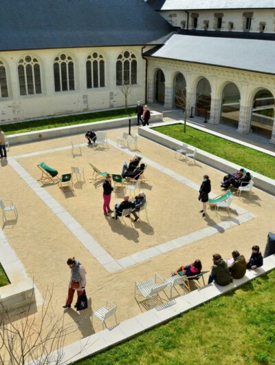 Jardin du cloître Couvent des Jacobins Rennes