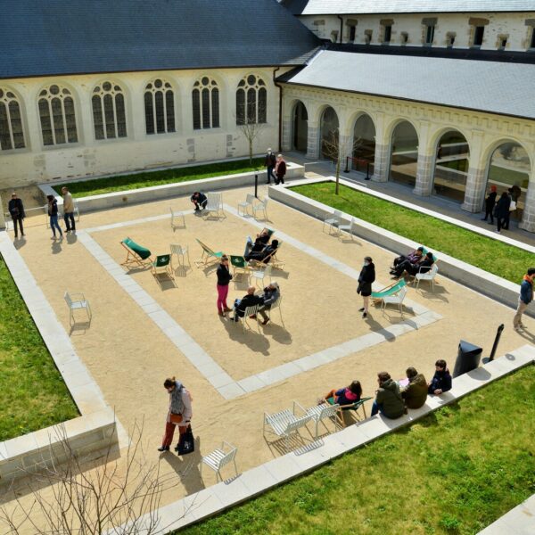 Jardin du cloître Couvent des Jacobins Rennes