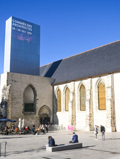 Congrès des architectes - Couvent des Jacobins Rennes - Couvent vue Sainte Anne