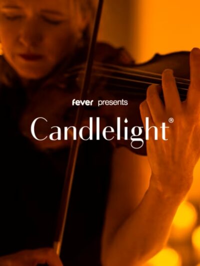 Violoniste lors d'un concert Candlelight