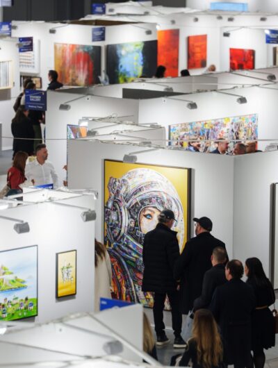 Vue de la foire d'art contemporain ST-ART