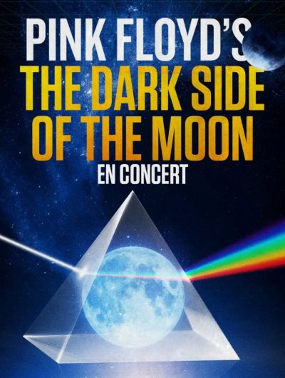 Affiche du concert The Dark Side of The Moon, de Pink Floyd, au Couvent des Jacobins, à Rennes