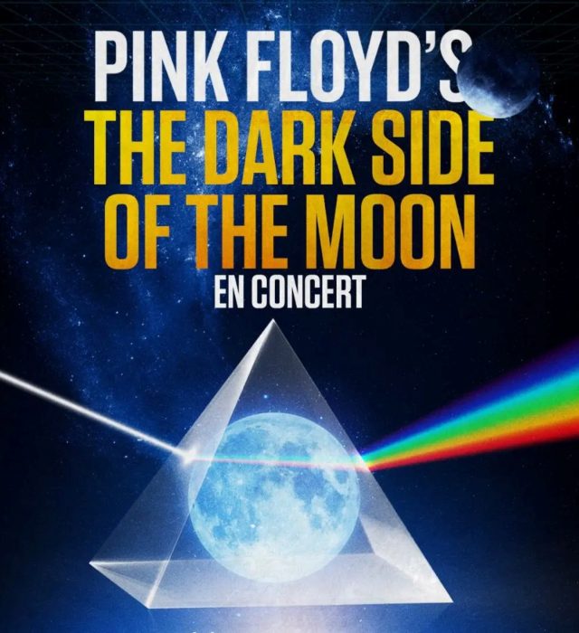 Affiche du concert The Dark Side of The Moon, de Pink Floyd, au Couvent des Jacobins, à Rennes